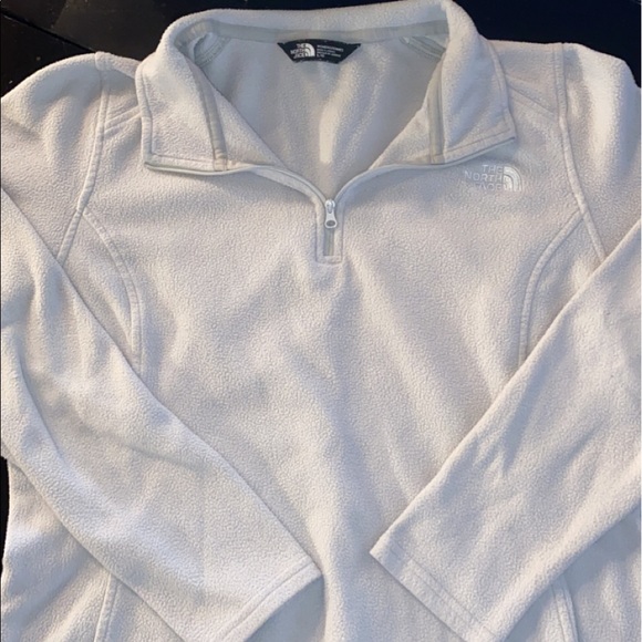 The North Face Jackets & Blazers - White North Face Zip Up